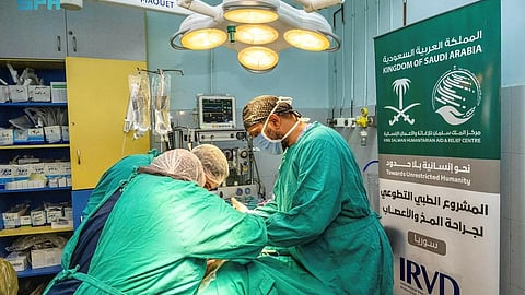 فريق طبي سعودي يجري 116 عملية جراحية دقيقة في دمشق ضمن حملة تطوعية