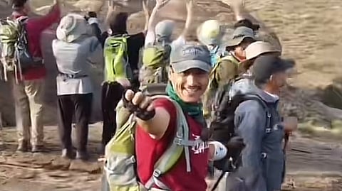 وفاة مواطن أثناء ممارسته رياضة الهايكنج إثر سقوطه من جبل الخنصر جنوب الحبلة