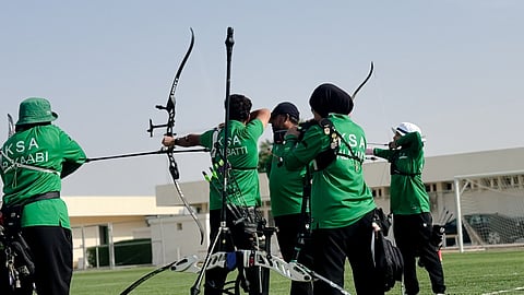 رماة المملكة يواصلون تألقهم .. أخضر السهام بطل غرب آسيا بـ11 ميدالية