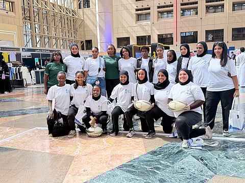 شاهد.. ناشئات الرقبي يلفتن الأنظار في مؤتمر علوم الرياضة بجامعة الملك سعود