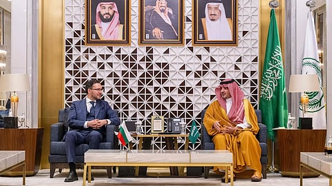 الأمير عبدالعزيز بن سعود يستقبل وزير الداخلية البلغاري