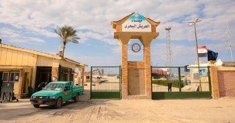 إغلاق ميناء العريش البحري بمصر بسبب الأحوال الجوية