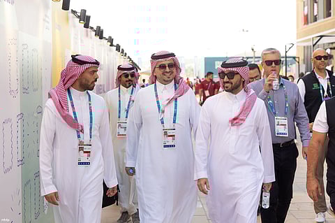 الفيصل يزور قرية الرياضيين في ألعاب (الرياض 2025)