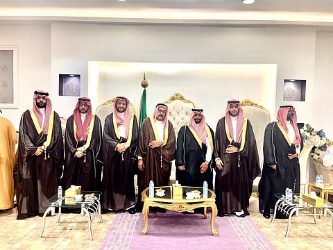 في حفل بهيج بالرياض.. السنيد يزف كريمته إلى نواف النزهان