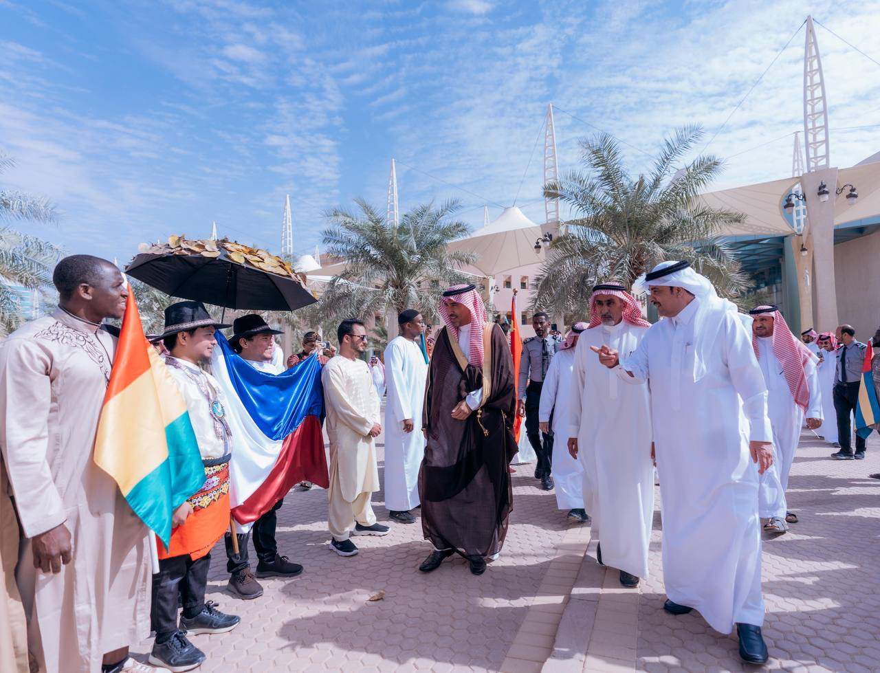 جامعة الأمير سطام تحتفي بالطلاب الدوليين وتطلق "خيمة ثقافات الشعوب"