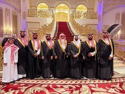 طلال العقيل يحتفل بعقد قِران ابنه "عبدالله" في جدة