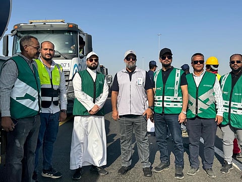 تمرين ميداني مشترك على طريق الأمير محمد بن سلمان لرفع جاهزية الاستجابة للسيول