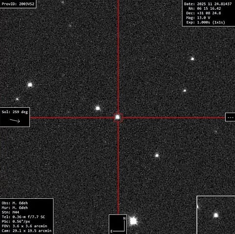 اختفاء نجم من السماء أمس لمدة 28 ثانية .. ومركز الفلك الدولي يوثق الظاهرة الفلكية من سماء أبوظبي