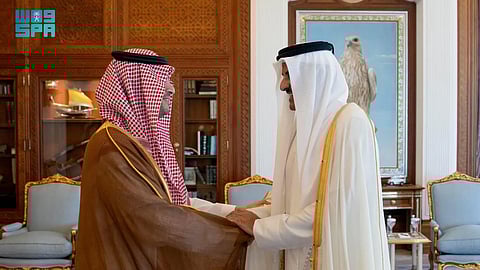 في الديوان الأميري.. أمير قطر يستقبل الأمير تركي بن محمد ويبحث العلاقات الثنائية