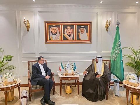 المندوب السعودي الدائم لدى التعاون الإسلامي يلتقي نظيره "الإيراني"
