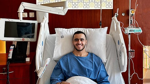 لاعب المنتخب السعودي ونادي العلا للجمباز يجري عملية ناجحة بمستشفى الدكتور سليمان الحبيب بالخبر