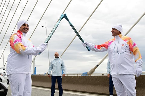 بحضور الأمير فهد بن جلوي.. إيقاد شعلة أولمبياد ميلانو– كورتينا 2026