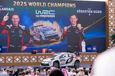 الفرنسي "سيباستيان أوجيه" يخطف لقب بطولة العالم للراليات في جدة