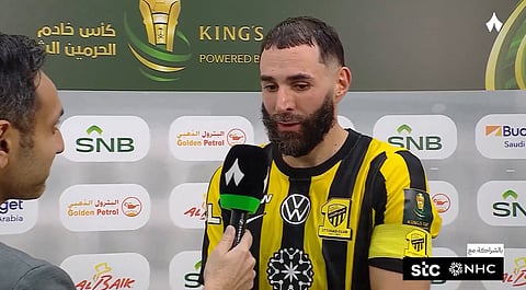 "بنزيما": كرة القدم معقّدة.. وأظهرنا شخصية قوية أمام الشباب