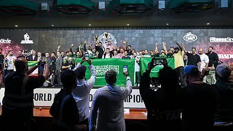 بـ56 ميدالية وتحقيق إنجاز تاريخي.. السعودية تتصدر العالم في بطولة كمال الأجسام