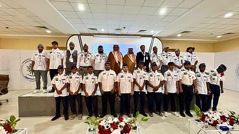 اختتام معسكر العمل الكشفي التقني البيئي 2025م بحوطة بني تميم برعاية نائب محافظ التدريب التقني