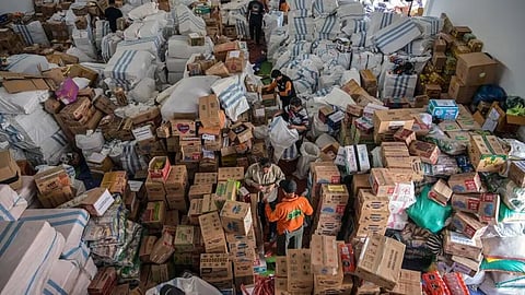 فيضانات جنوب شرق آسيا (أ ف ب)