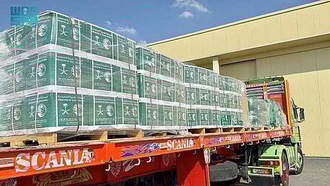 وصول الطائرة الإغاثية السعودية الـ75 إلى العريش لدعم غزة