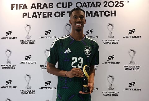 الاتحاد الدولي: "كنو" رجل مباراة السعودية وفلسطين.. ورأسيته تحسم التأهل لنصف نهائي كأس العرب