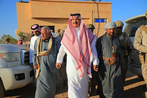 الوفد السعودي في حضرموت