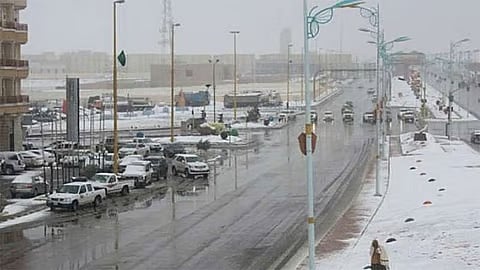 "الأرصاد": طريف تتصدر المدن السعودية كالأبرد خلال 40 عامًا بـ720 يومًا تحت الصفر