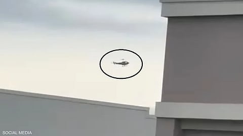 بالفيديو.. قتيل ومصاب في تصادم مروحيتين فوق مطار بولاية نيوجيرسي الأمريكية