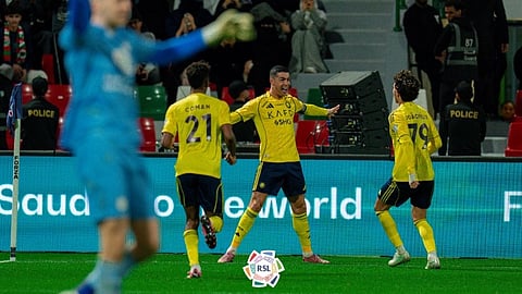 كريستيانو رونالدو ومواطنه فيليكس يتصدران قائمة هدافي دوري روشن