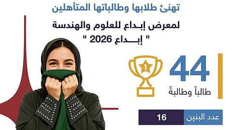 44 طالبًا وطالبة من تعليم الرياض يتأهلون لمعرض "إبداع 2026"