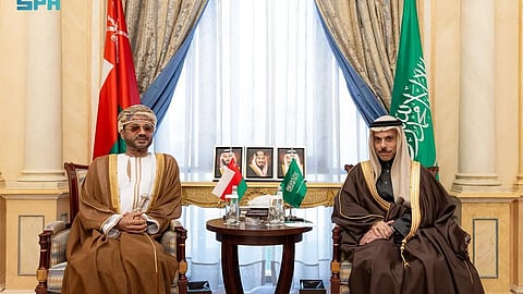 وزير الخارجية يبحث مع نظيره العُماني تعزيز العلاقات ومستجدات المنطقة