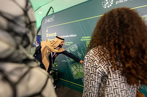 تقنيات "فومكس" بالمنتدى السعودي للإعلام.. "تلي جيب" و "ويدا" تقدمان حلولاً ذكية تُهندِس المشهد البصري والاتصال