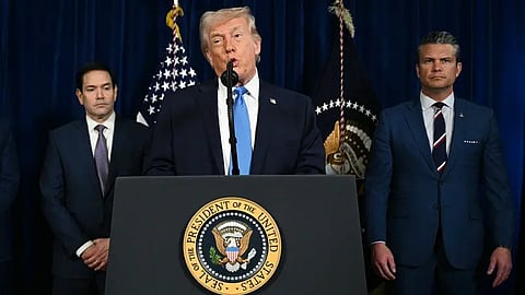 الرئيس الأمريكي دونالد ترامب