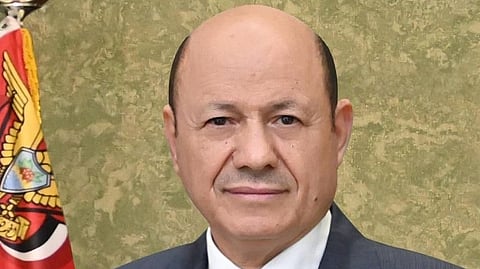 رشاد محمد العليمي رئيس مجلس القيادة الرئاسي اليمني