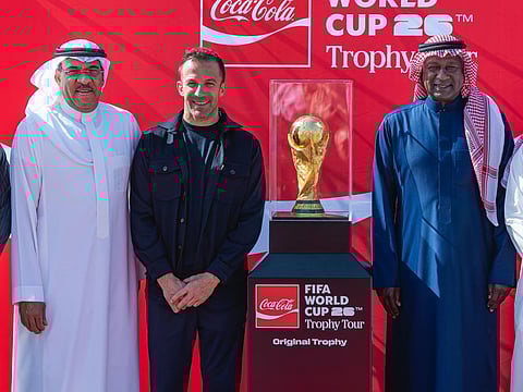 كأول محطة في الجولة العالمية.. كأس العالم 2026 يحط رحاله في العاصمة السعودية الرياض