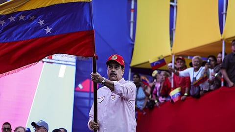 الرئيس الفنزويلي نيكولاس مادورو