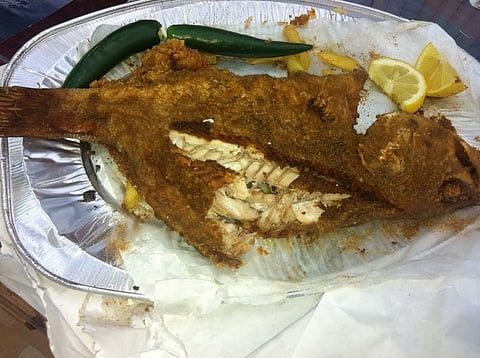 مطعم مجهول بجدة يقدم وجبة أسماك فاسدة لمواطن