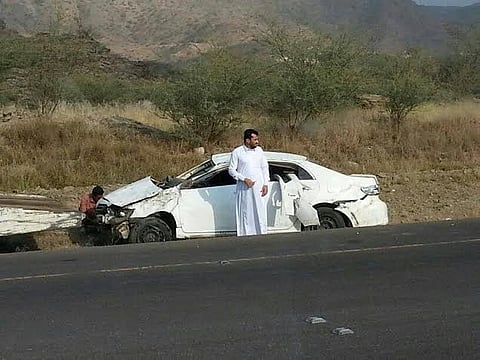 حادث مروري بجازان يصرع مواطناً بعد عودته من عمله