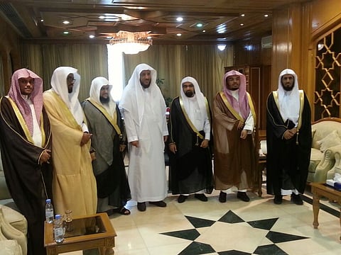 أئمة مساجد الرياض يلتقون مدير فرع الوزارة