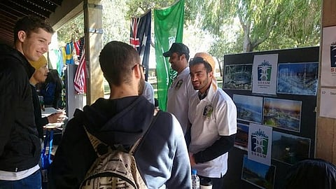 بالصور.. الجناح السعودي الأفضل في اليوم الثقافي للشعوب بأستراليا 