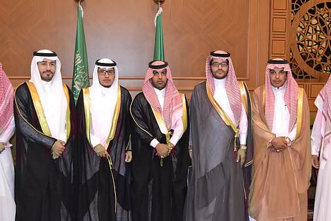 "بن مضيان" يحتفل بزفافه في بريدة