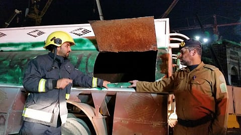 العثور على جثة شخص مجهول الهوية داخل صهريج مياه بمكة المكرمة