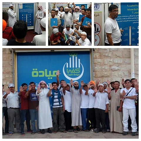 22  فلبينياً يقلعون عن التدخين بعد زيارة "كفى" بمحافظة الليث