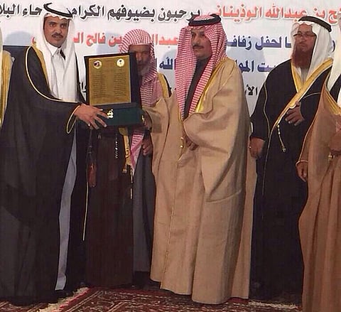 الشاعر "الوذيناني" يحتفل بزواجه بالطائف