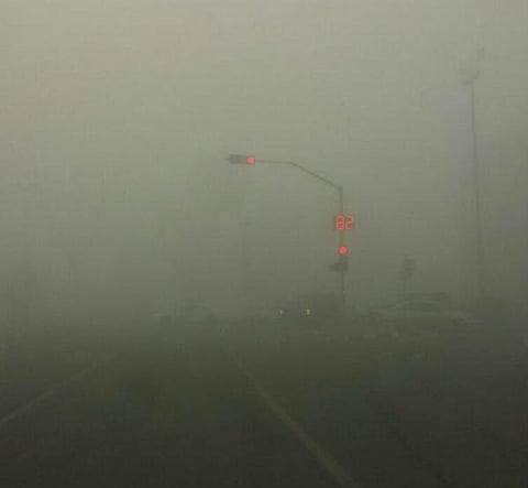"ضباب الشرقية" يخلف 22 مصاباً جراء حوادث مرورية