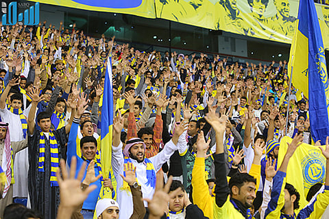 بالصور .. "عشّاق العالمي" .. "جماهير النصر حينما تبدع"