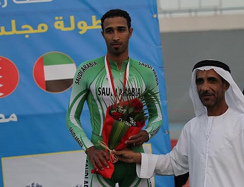 الدراج الحبرتي يحقق برونزية المضمار الخليجي