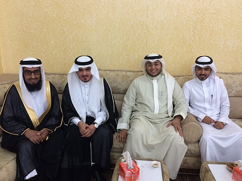 "إبراهيم" يحتفل بعقد قرانه بمكة