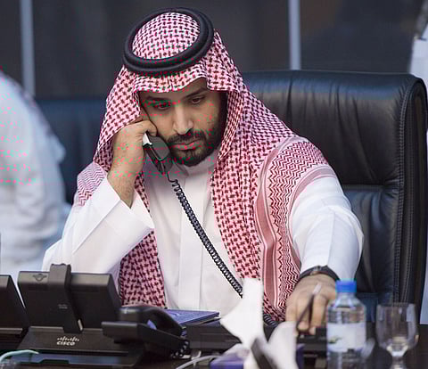 بالصور.. "محمد بن سلمان" يشرف على انطلاق عاصفة الحزم