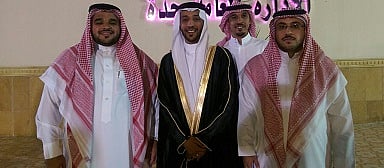 "الحميدان" يحتفل بزفافه بالطائف