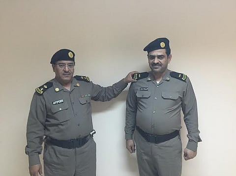 "آل مطارد " يتقلد رتبة رئيس رقباء بسجون الطائف