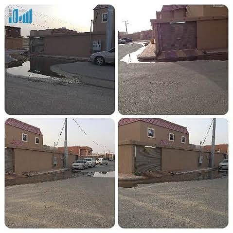 تسربات المياه تحاصر منزل مواطن في مخطط 865 بعفيف
